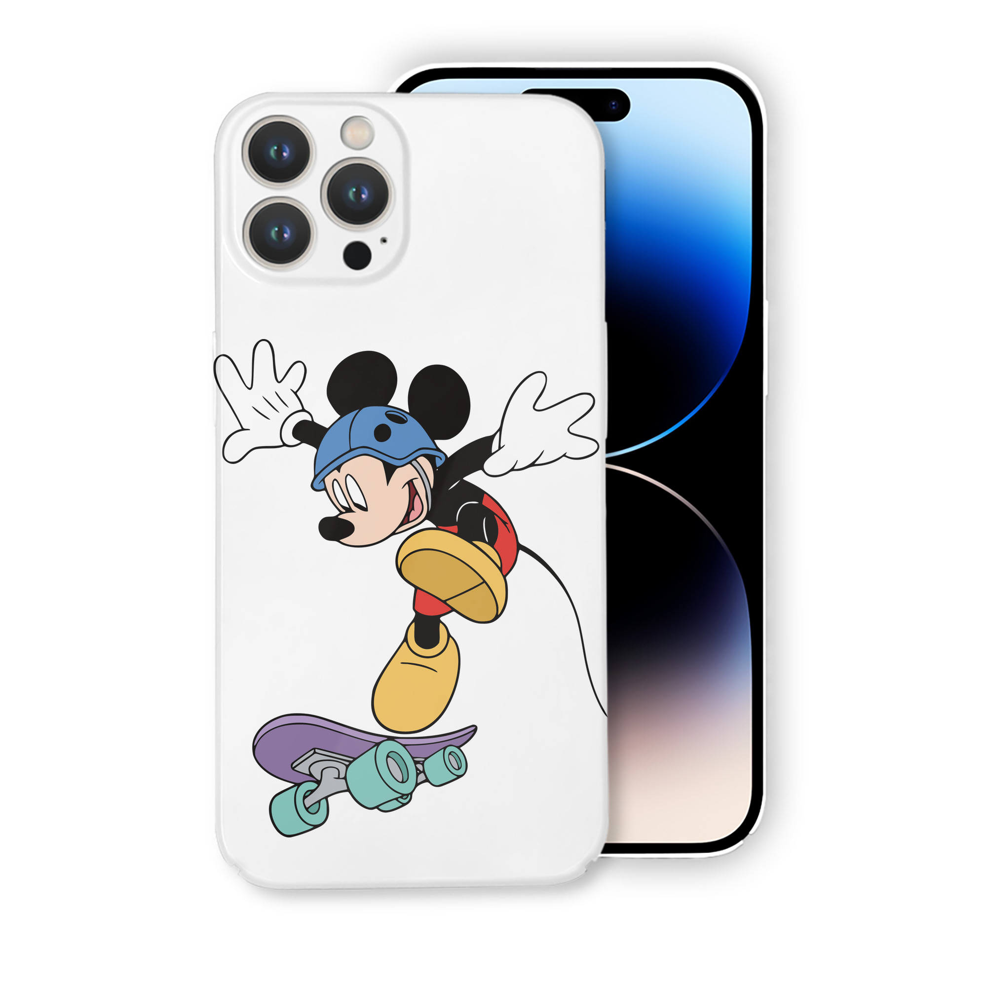 （画像用） ミッキーマウス Mickey Mouse 【iPhone 14シリーズ対応】ハードケース